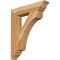 Ekena Millwork Legacy Traditional Rough Sawn Bracket, Western Red Cedar, 4"W x 22"D x 26"H BKT04X22X26LEC01RWR - alternate 1